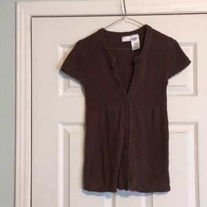Babydoll Juniors Brown Cardigan S/M